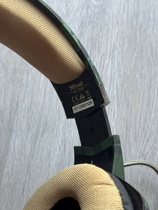 Ігрова гарнітура наушники Trust GXT 322C з мікрофоном, камуфляж