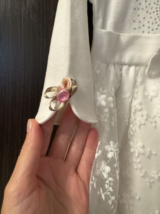 Сукня, сукня на хрестини, плаття, платтячко, платье на крестины 3-6 м.