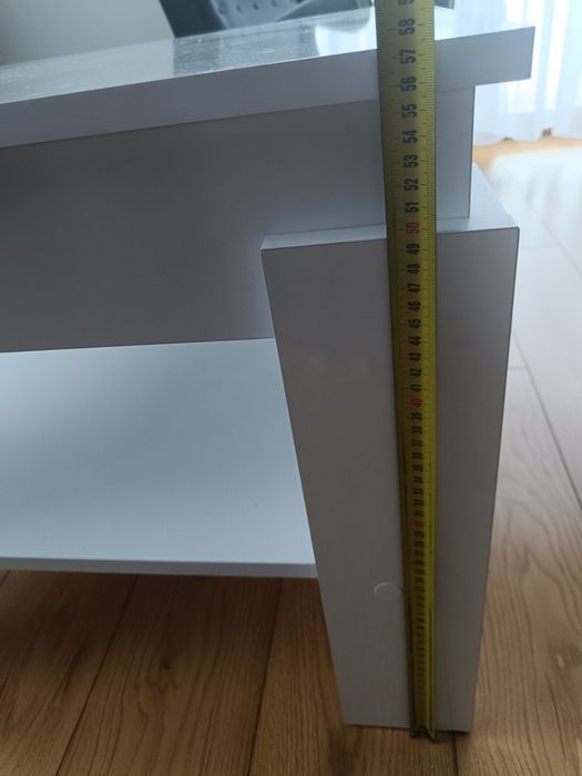 Stolik kawowy biały połysk