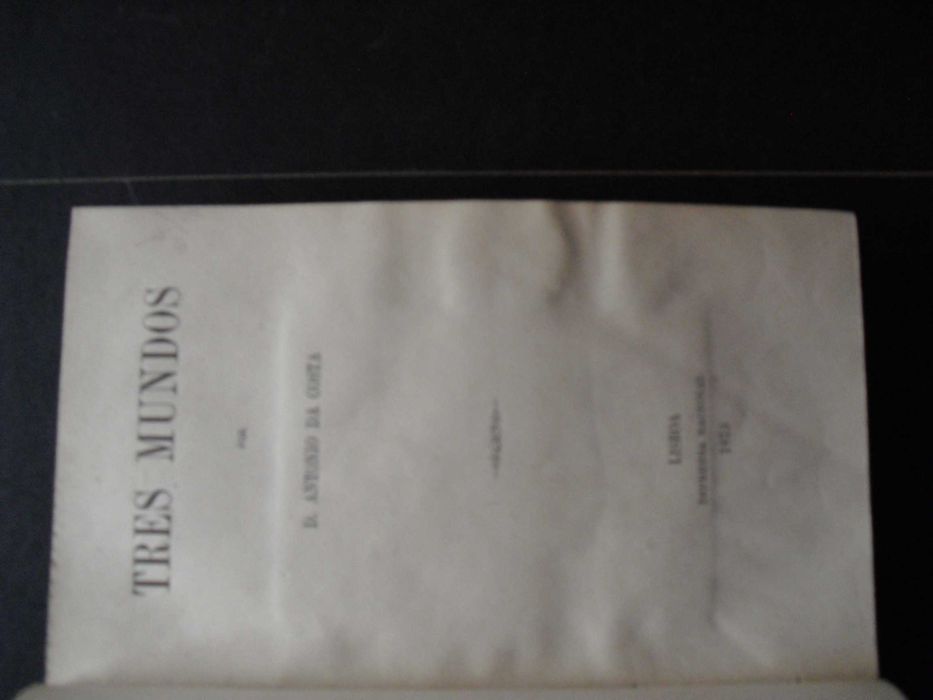 Costa (D.António);Tres Mundos