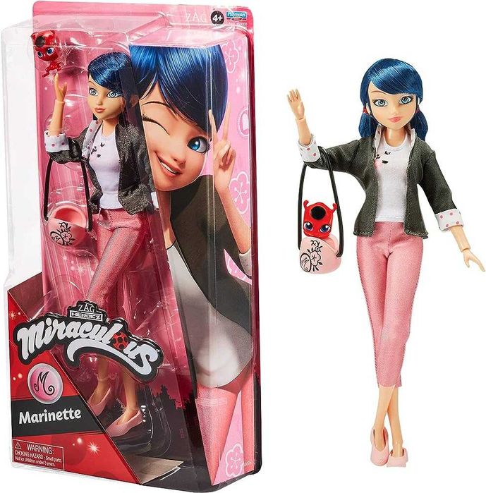 Ляльки Miraculous ЛедіБаг СуперКіт, Вісперія, Марінет, хлопчик Ladybug