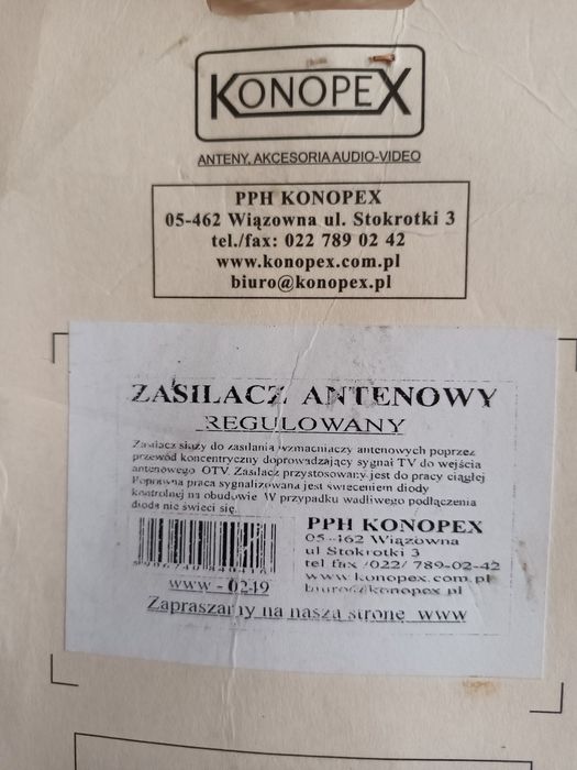 Zasilacz antenowy regulowany