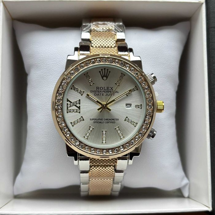 Супер хіт! Стильний жіночий годинник Rolex на браслеті