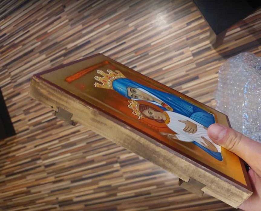 Ikona Maryja z Jezusem / Matki Kościoła / ślub prezent NOWA!!