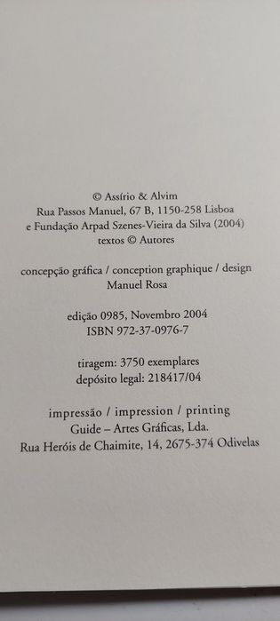 Vieira da Silva nas Colecções Internacionais (Em Busca do Essencial)