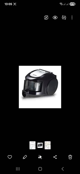 Котушка мережевого шнура для пилососа Samsung