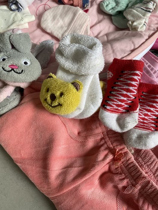 Bardzo duża paka ubranek + śpiworki do 68 cm