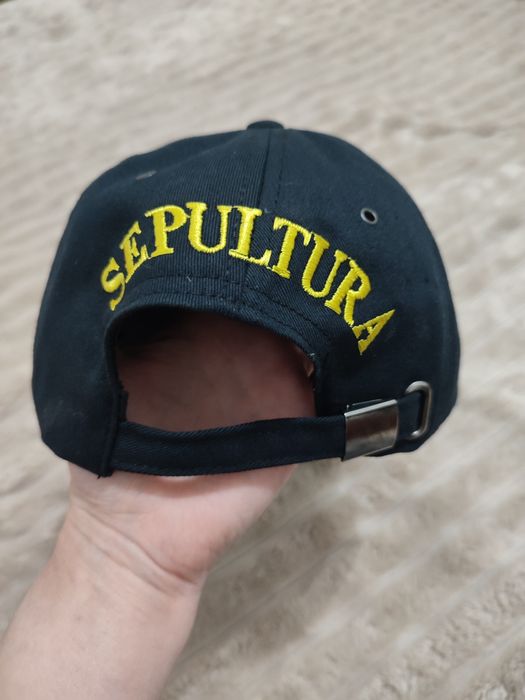 Кепка Sepultura,чорна,нова