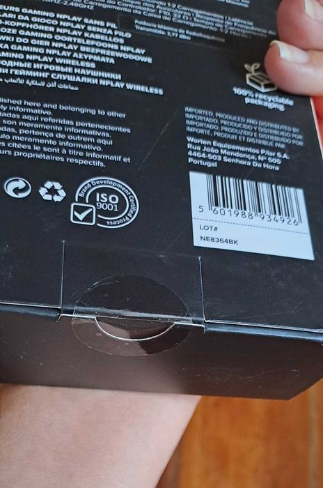 Auriculares gaming NPlay novo