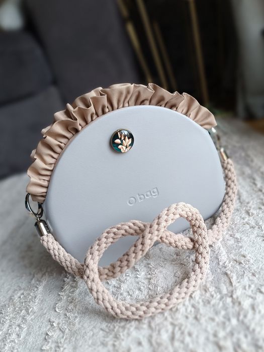 Nowa torebka obag moonlight grigio chiaro