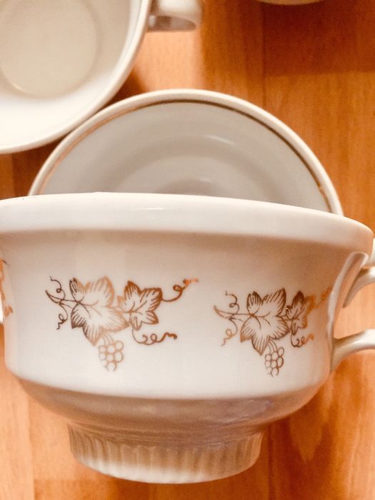 Bulionowki porcelana POŁONNE lata 80-te XXw.