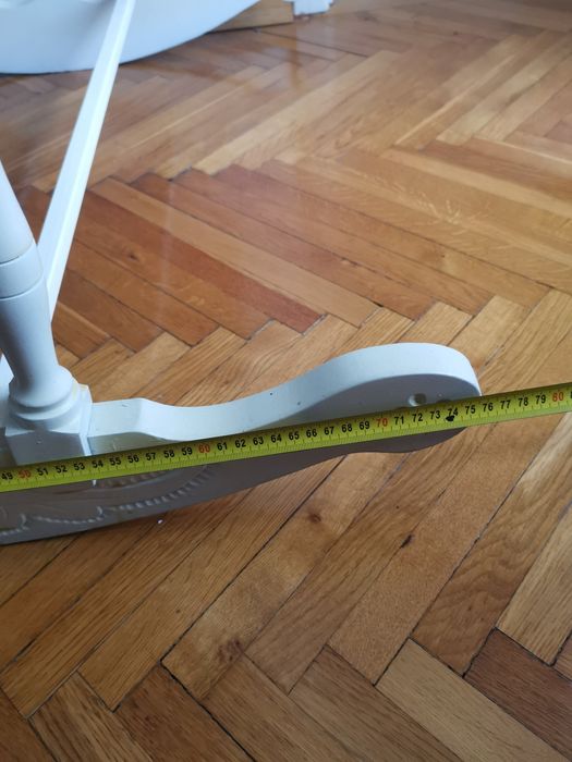 Kołyska drewniana rzeźbiona