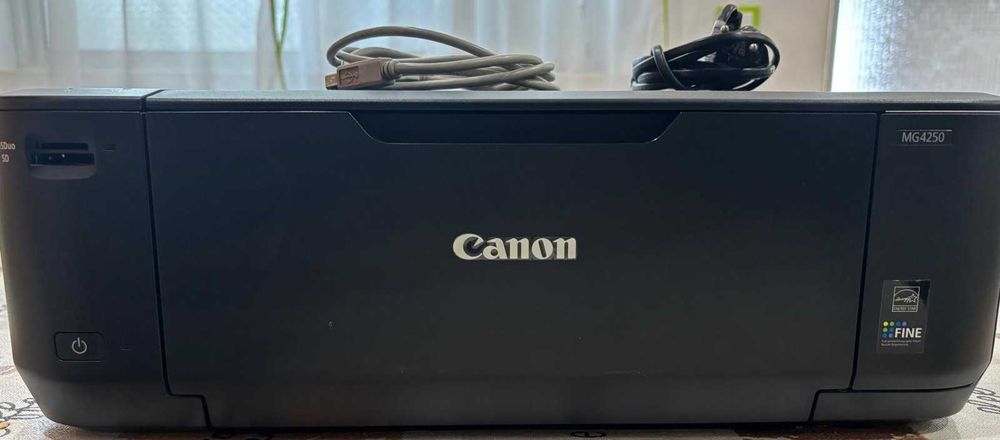 Impressora Canon MG4250 a funcionar *Com defeito