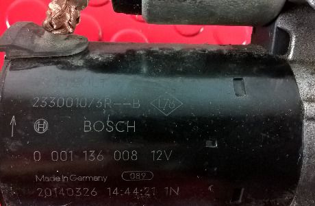 Motor de Arranque - 233001073R / 0001136008 - RENAULT CLIO IV (BH_)