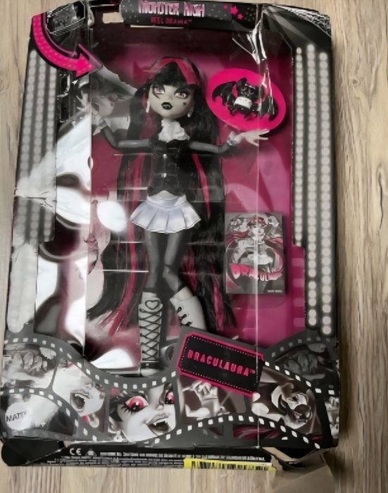 Lalka monster high draculaura reel drama