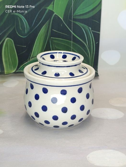 Maselniczka ceramiczna hermetyczna wodna Bolesławiec