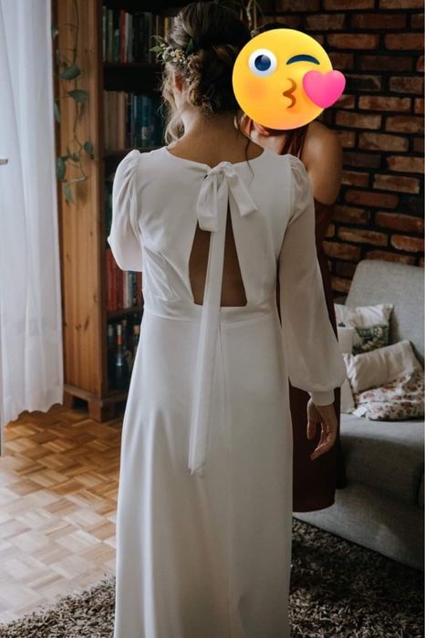 Elegancka suknia ślubna
