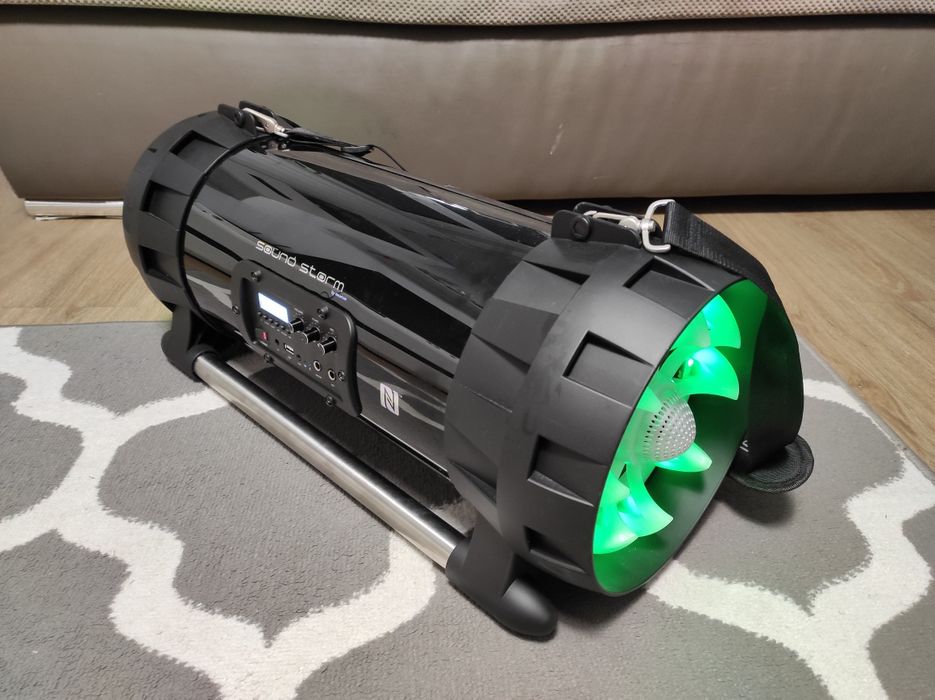 Duża Tuba Głośnik Bezprzewodowy USB AUX Bluetooth AUX Gitara Mikrofon