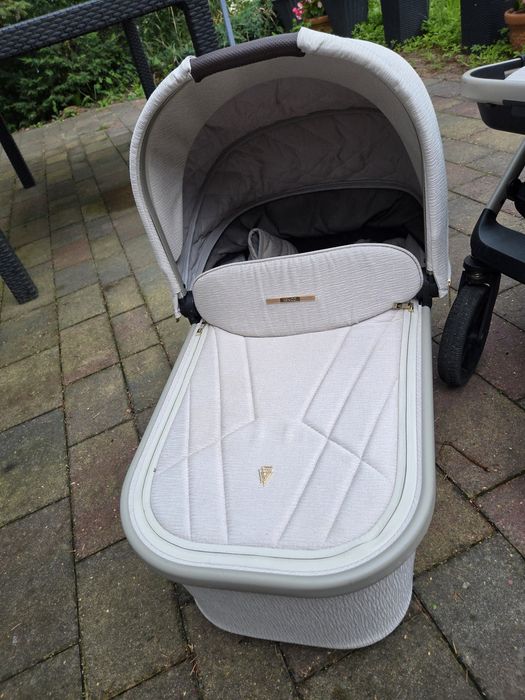 Venicci Tinum Upline 2w1 Spacerówka +  Gondola + Śpiworek + Torba stone beige