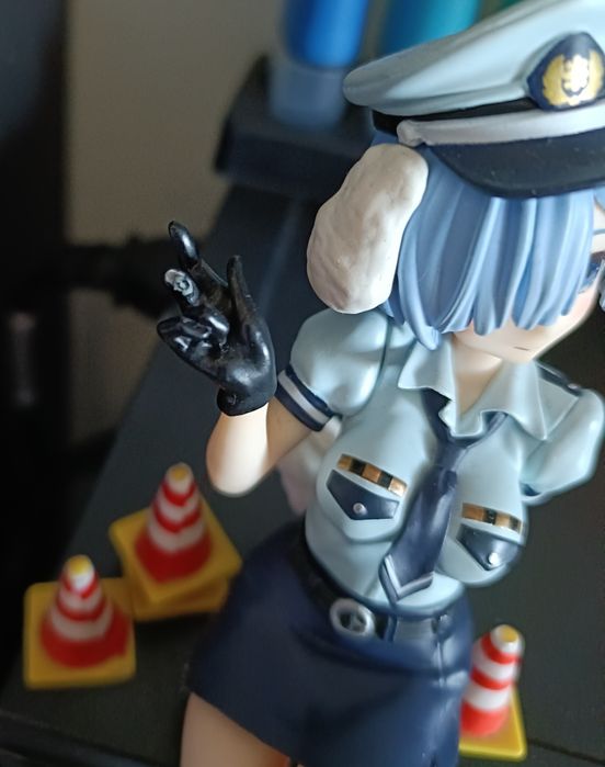 Rem Police Officer cap w Dog ears Troca/Venda