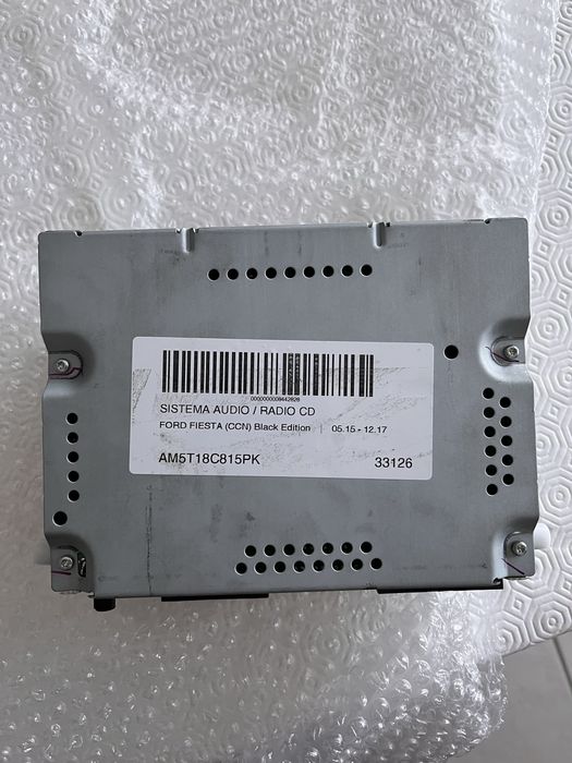 Rádio para carro Ford Fiesta VI