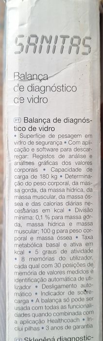Balança corporal e de diagnóstico
