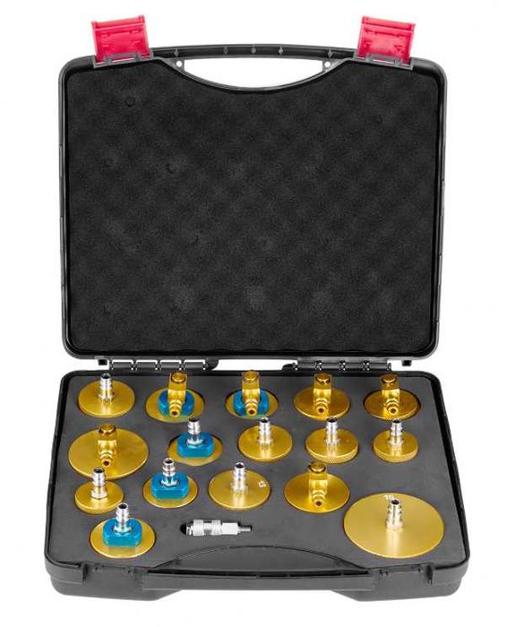 17 szt Zestaw adapterów Brake Master Bleeder do większości pojazdów