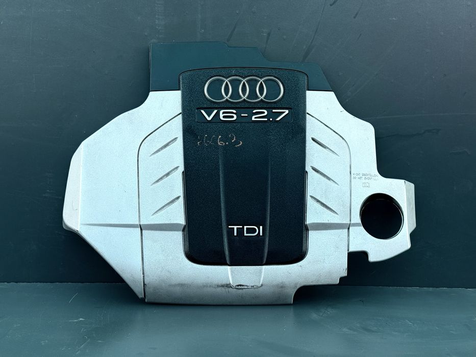 Ауді А6 С6 декоративна кришка двигуна мотора двигателя 2.7 Audi A6 C6