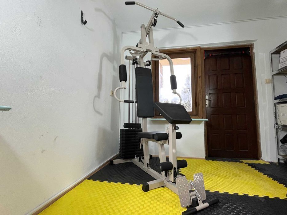 Atlas MS-360 Do Ćwiczeń Wielofunkcyjny Wyciągi Prasa Nóg Modlitewnik