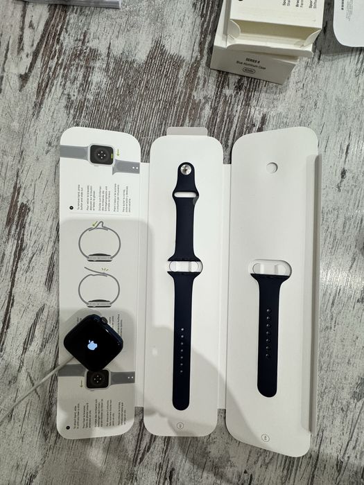 Apple watch 6, 44мм, годинник воч, часы апл воч