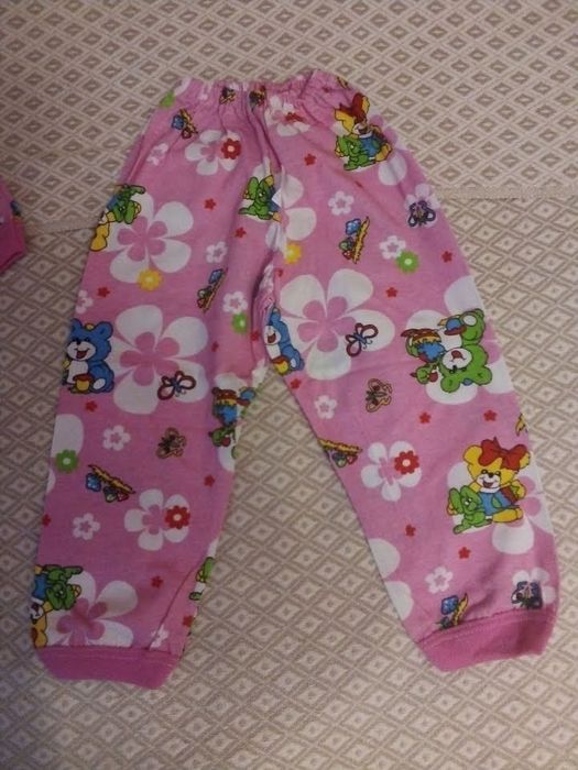 Новая хлопковая пижама, пижама для девочки. Возраст 2-3 года.