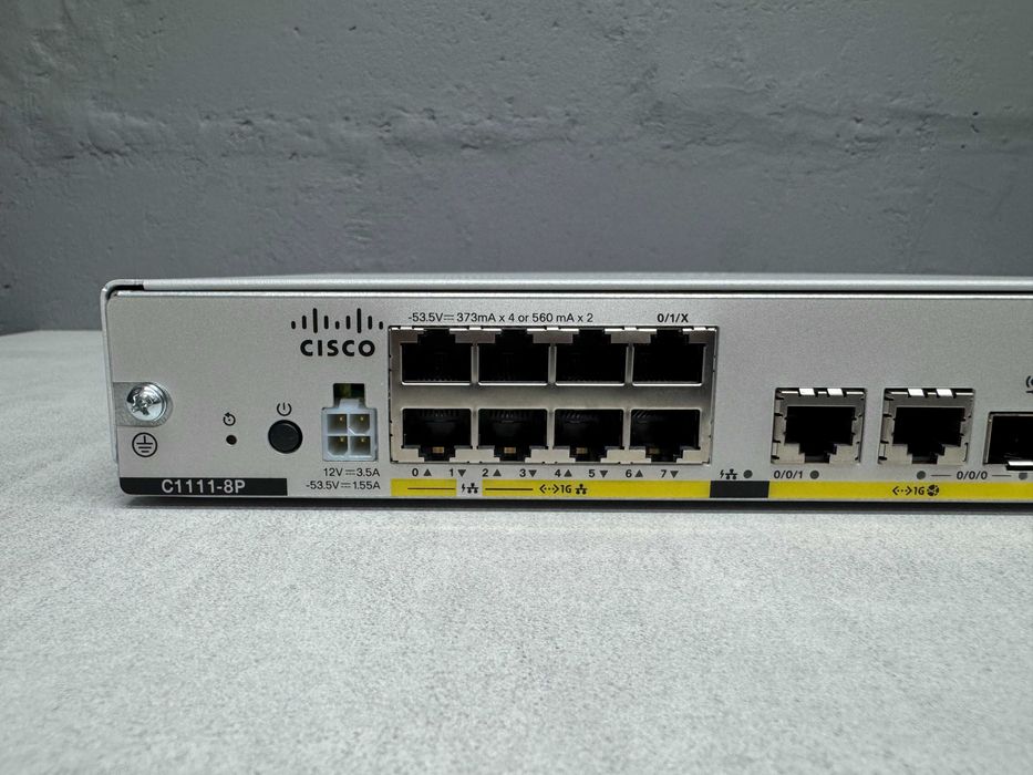 Маршрутизаторы Cisco ISR C1111-8P(Permanent лицензии) безнал/гарантия