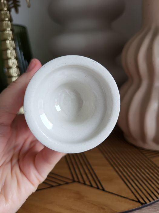 Pucharek kieliszek ceramiczny malowany maki