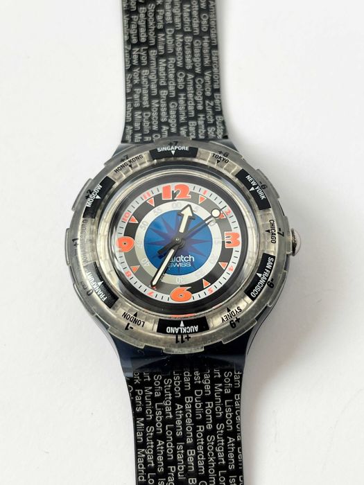 Swatch Scuba 200 "Black Gondola" ( SDM100C), 1994 р. Deutsche Bank, лімітована