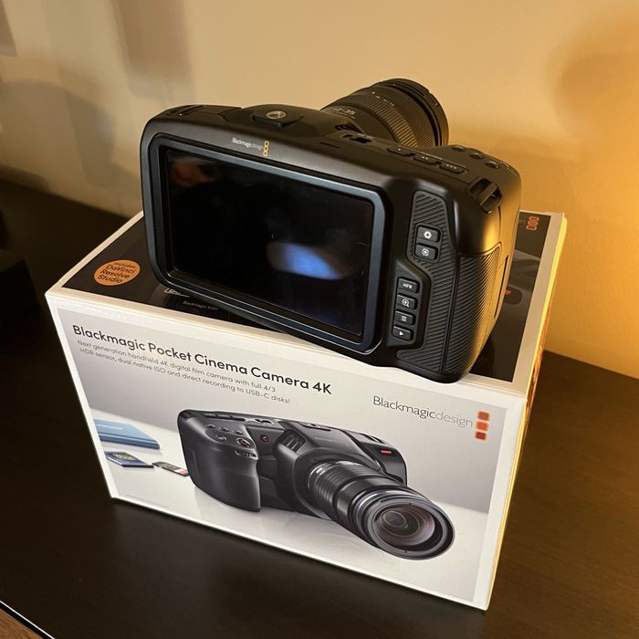 Blackmagic Pocket Cinema Camera 4K + Lumix 12–35mm f/2.8 II + DaVinci Resolve Studio