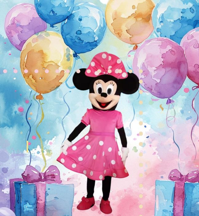 Animação de Festas e Eventos Mascote Minnie