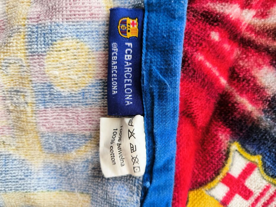 Ręcznik plażowy/kąpielowy dziecięcy FC Barcelona