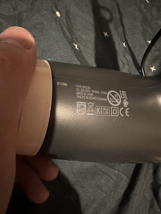Фен Philips BHD350 3000series