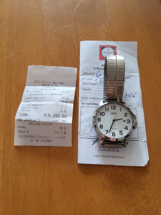 Zegarek męski nowy