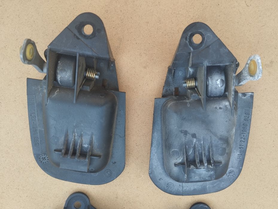 BMW E36 SEDAN klamki chrom komplet 4 sztuki przód tył wysyłka