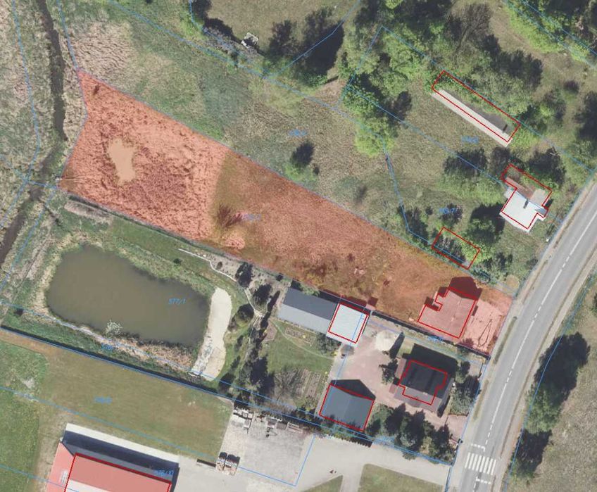 Uzbrojona działka budowlana 2800 m2