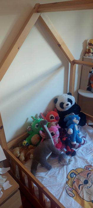 Cama montessori estilo casinha 90x200