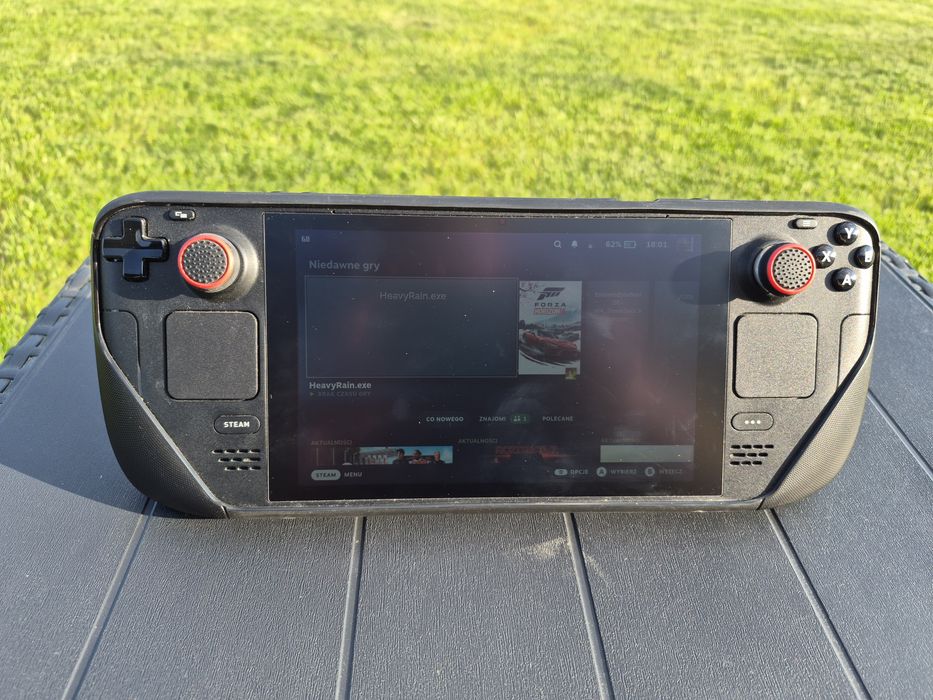 その他 SteamDeck 64GB LCD + MicroSD 256GB Steam Deck LCD 256GB + microSD 256GB + etui JSAUX + szkło