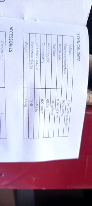 Фарбопульт електричний CN-5000