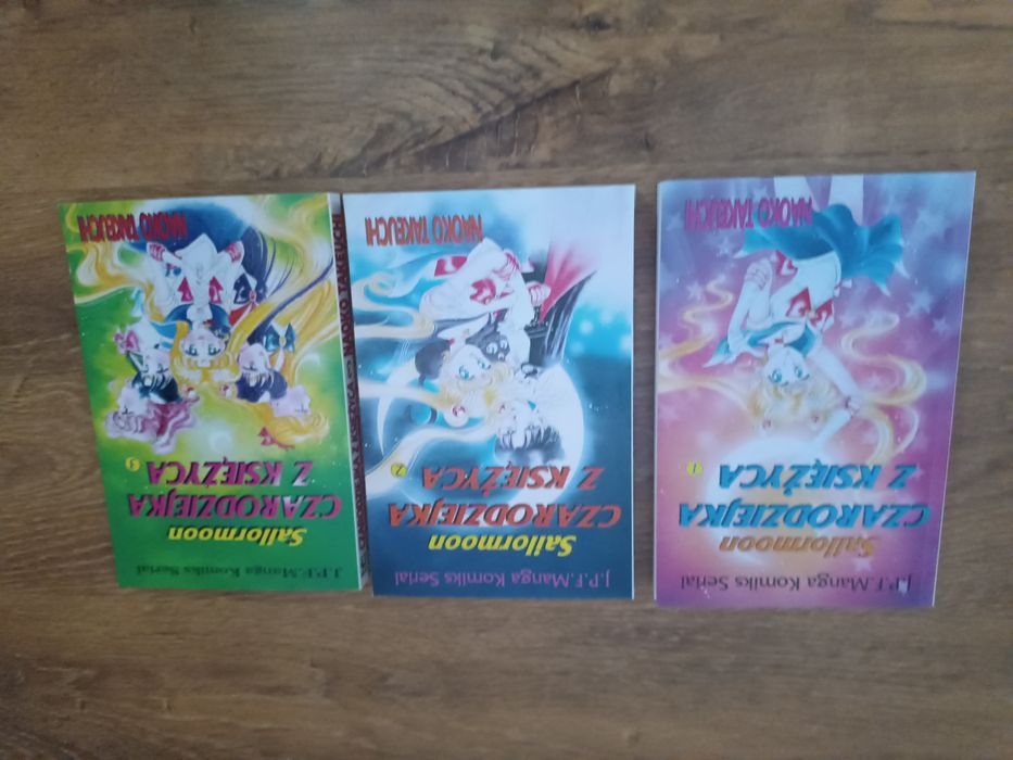 Czarodziejka z księżyca tomy 1-3