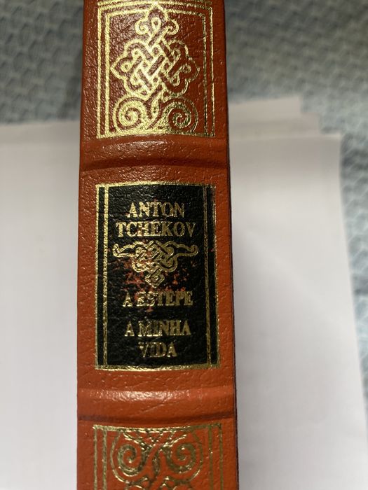 Anton Tchekov.  A estepe . A minha vida, capa rija