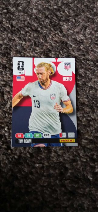 karta z mundialu Tim Ream