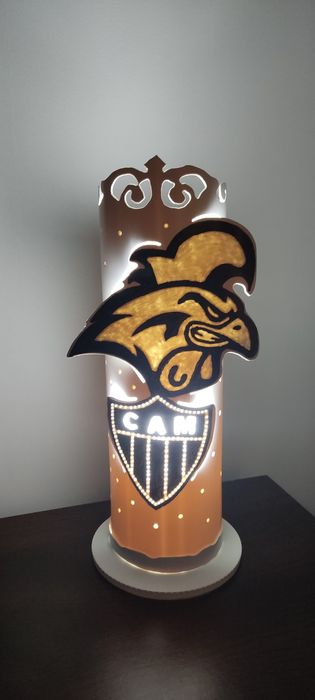 Luminária Decorativa Atlético Mineiro