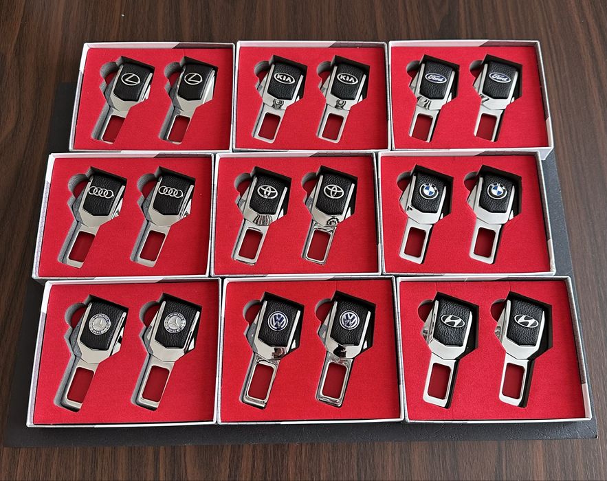 Заглушки ременів безпеки, заглушка ремня Audi BMW FORD KIA VW Lexus