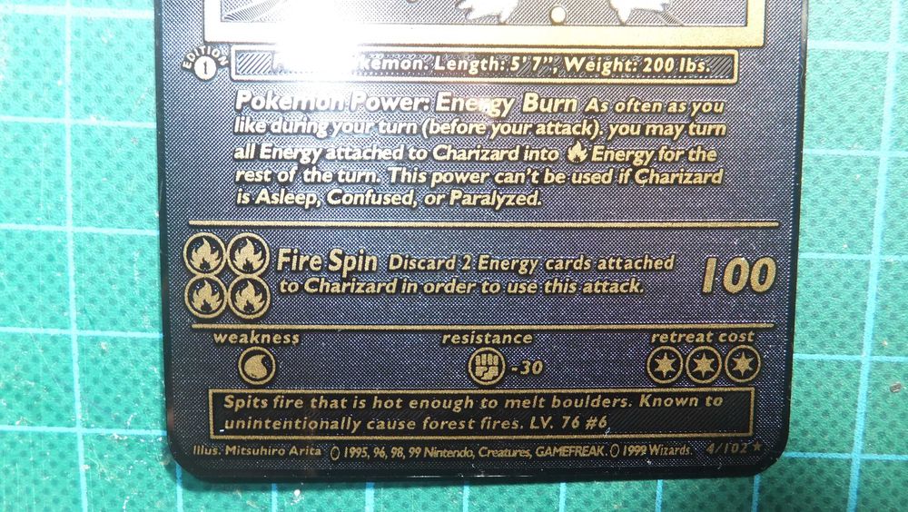 Fan-Made Pokémon Charizard Card64585130334465124